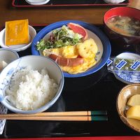 朝食はご飯お替り自由