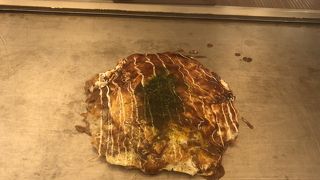 ふわトロのお好み焼き