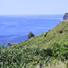 立神岩観賞スポットです