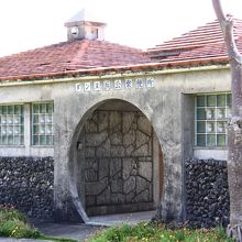 ダンヌ浜のトイレ施設