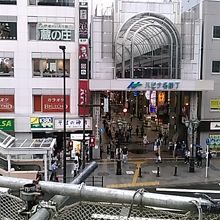 仙台駅前から一番近いアーケード街です