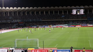 サッカー観戦に出かけてきた！