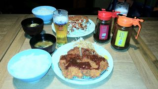 万世呉越同舟deとんかつ＆ビール