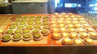 ザクザクのタルトが美味しい！