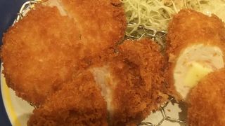 絶品のとんかつ