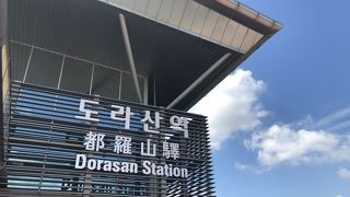 韓国最北端の駅