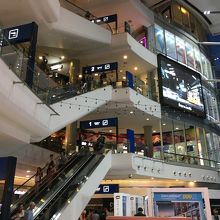 空港をイメージした内装