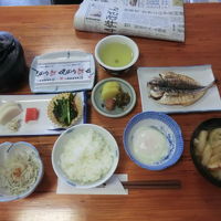 朝食の一例。朝食もしっかりしています。