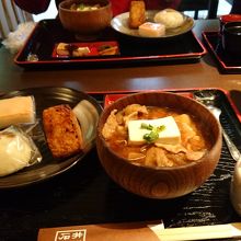 お味噌づくしのランチ