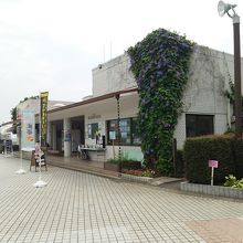 公園事務所と売店
