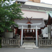 七つのご神体が合祀されている神田明神の籠祖神社を見直しました