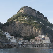 海上から見たアトラーニ