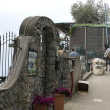 ノチェッレの集落、ここからバスでポジターノに行くことも可能