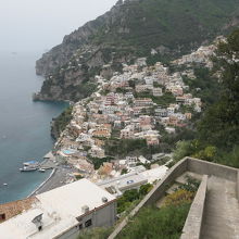 終盤はポジターノに向かって下る