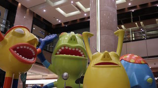 フードコートは混雑