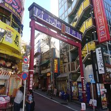 このゲートが入口