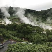 山の中の湯治場です