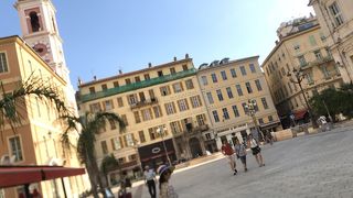 大道芸も出る広場