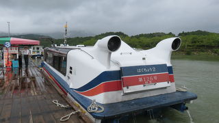 ジェット船は気持ちがいい