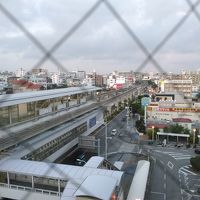 空港ビューではなく、バスターミナルビューでした。