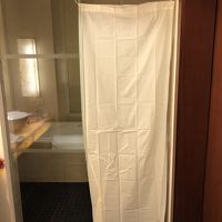 日本からシャワーカーテン持参