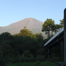 富士山登山のために利用される登山道です。演習場の近くです。