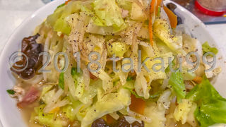 オーソドックスなスタイルのタンメン。