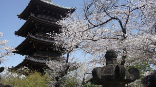 均整のとれた五重塔