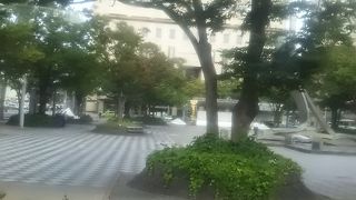 千葉中心部の公園です