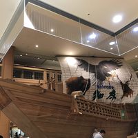 食事会場マルスコイには、こんな船があります。