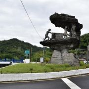 駅から続く懐かしさを感じる街