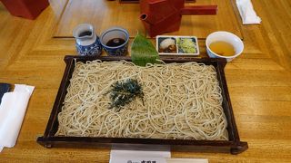 山形の板そばを食す