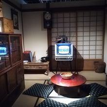 昔時代のお茶の間