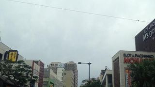 戦前の那覇の中心部