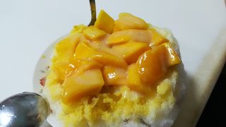 雪花氷じゃないのがイイ