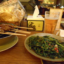 サテが有名。味もなかなか良い。