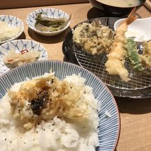 天ぷら定食