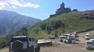 山頂の上の教会！