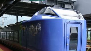 座り心地よい特急列車