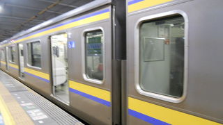 千葉駅から成田駅まで乗車しました