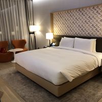 ミニバーもありアメニティもしっかりしてる。トイレ紙流せるし。