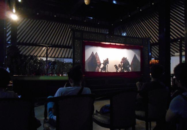 ジョグジャカルタの伝統芸能だが・・