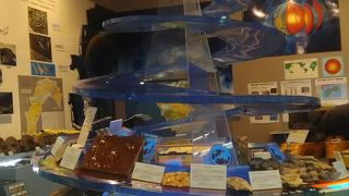 多くの化石が発掘される佐川町ならではの地質学を学べる科学館