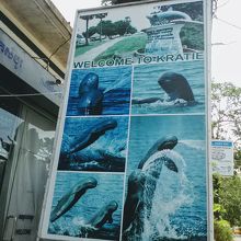 町中にある看板