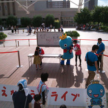 屋上ではイベントも。