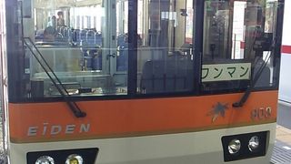 2018年５月20日の出町柳12時45分発鞍馬行きの様子