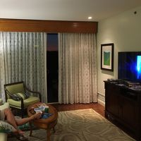 リビングでDVD鑑賞でのんびり