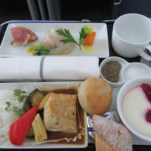 同じく洋食、2種類からのチョイス