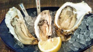 生牡蠣が食べられます