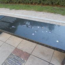 ショパンのベンチも点在